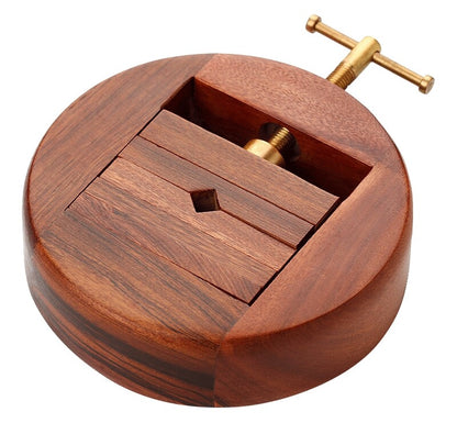 New Rosewood Engraving Fixed Clamp Bed Jig Seal Jewelry Cutting Tool Bench Vice