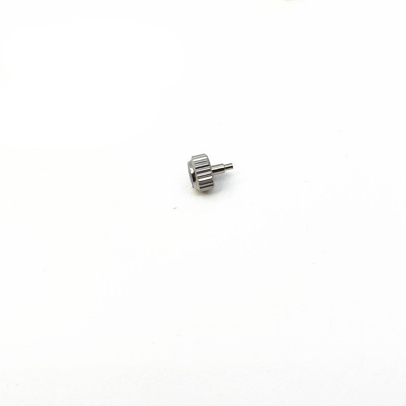 1Pc Silver Stainless Watch Crown For NH35 NH36 Watch Movement Replace Accessory