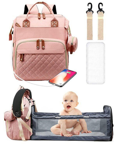 Diaper Bag Backpack Baby Bed Travel Bag Charge Diaper Bag Backpack Bed 3 types