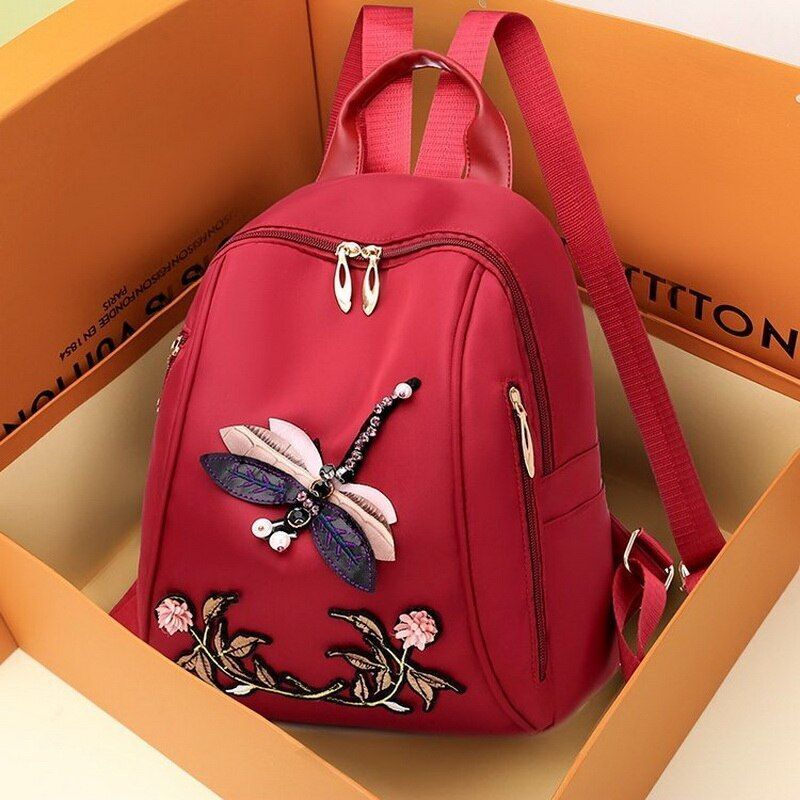 Summer Oxford Backpack High Quality Student School Bag Traveling Backpack 20-35L