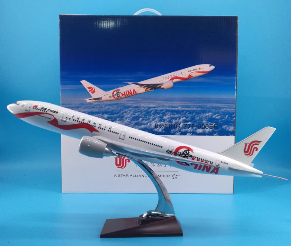 47CM AIR CHINA BOEING 777-300ER B-2006 Airplane Resin Aircraft Plane Model