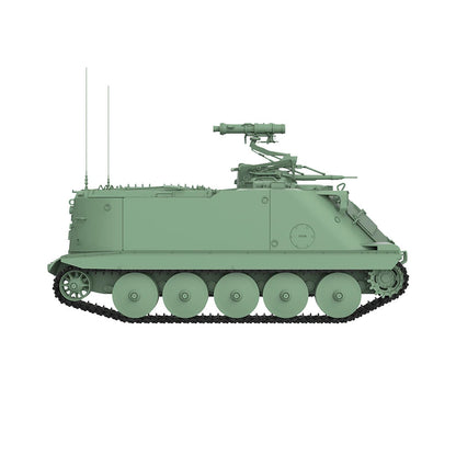 SSMODEL SS87742 1/87 HO Scale Railway Military Sweden Pansarbandvagn Pbv.302