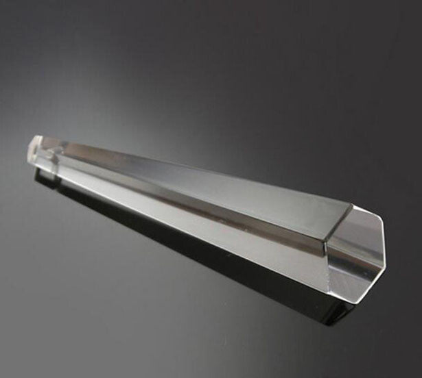 10Pcs 63mm Clear K9 Crystal Icicle Prisms Drop Pendant Prism Parts SunCatcher