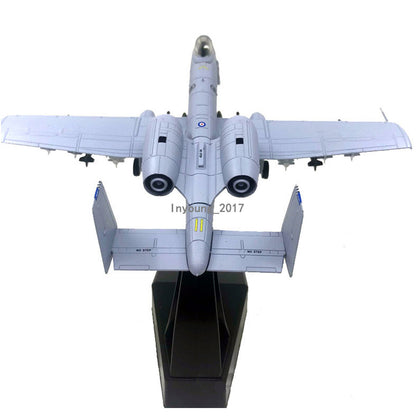 1/100 A-10 Thunderbolt II Warthog Attack Airplane Model Diecast Fighter Model