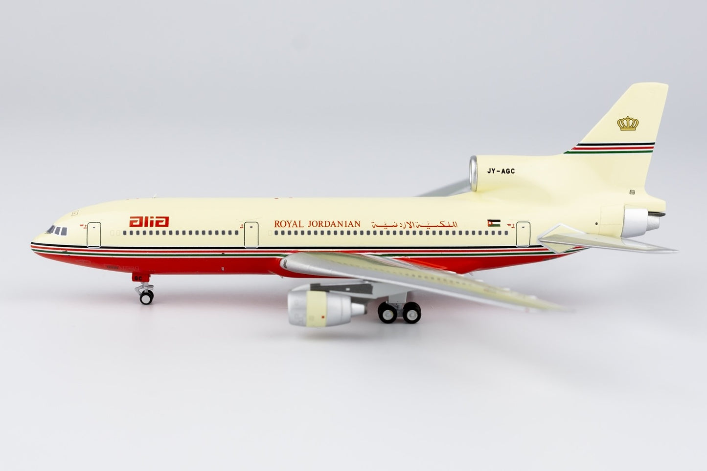 1:400 NGmodels Royal Jordanian Airlines L-1011-500 Airplane Diecast Plane Model