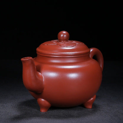 Chinese Yixing Zisha Clay Handmade Exquisite Teapot（ Dabin Ruyi 顾景舟）