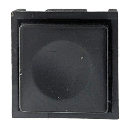 10 Pack Momentary Switch SPST - Black Square Button (12.4mm x 12.4mm x 10.4mm)