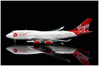 1:400 JC Wings Virgin Orbit BOEING 747-400 Passenger Airplane Diecast Model