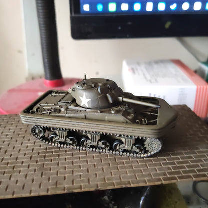 Handmade 1/72 Sherman DD amphibious tank M4 Finished Model Ornament Toys