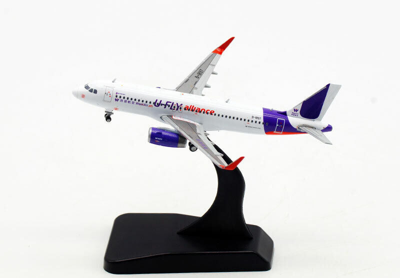 1:400 JC WINGS West Airlines U-FLY AIRBUS A320 Passenger Airplane Diecast Model