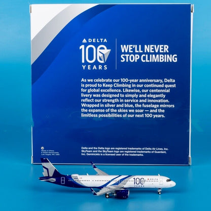 1:400 Geminijets Delta Air Lines Airbus A321neo Passenger Airplane Diecast Model