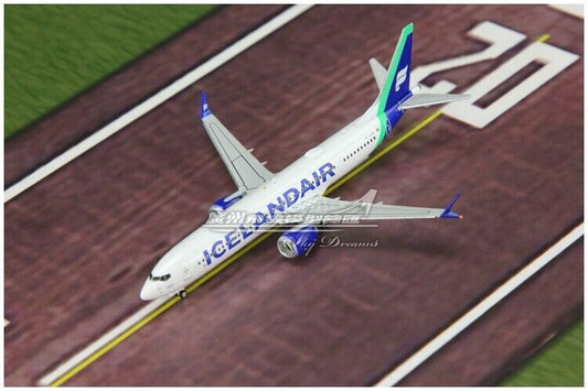 1:400 Phoenix ICELANDAIR BOEING 737 MAX 9 Passenger Airplane Diecast Plane Model