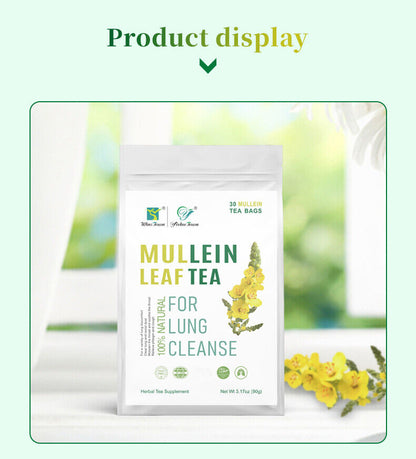 Mullein Leaf TeaNatürliche Kräuter Detox Raucher Tee Hersteller Tee 90g/3.17oz