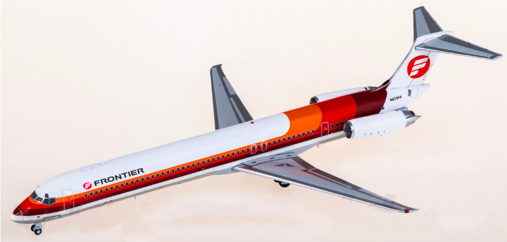 1:200 Geminijets Frontier Airlines MD-80 Passenger Airplane Diecast Model
