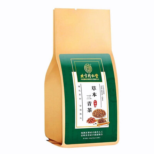 北京同仁堂草本三清茶150g*1袋 凉茶清热除口臭气养生茶 Tongrentang Sam Ching Tea 150g*1bag Nutritious Tea