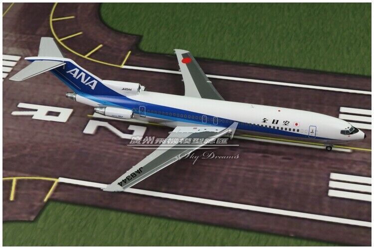 1:200 24CM JC Wings ANA BOEING 727-200 Passenger Airplane Diecast Aircraft Model