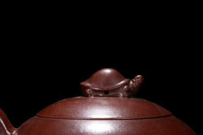 Chinese Yixing Zisha Clay Handmade Exquisite Teapot 品名:紫砂福寿龙龟壶