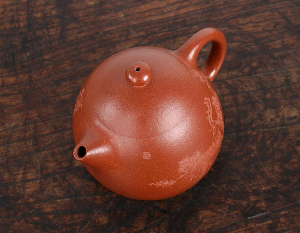 400cc chinese Yixing Handmade Zisha teapot JiangPoNi LongDan Hu Gongfu Tea Pot