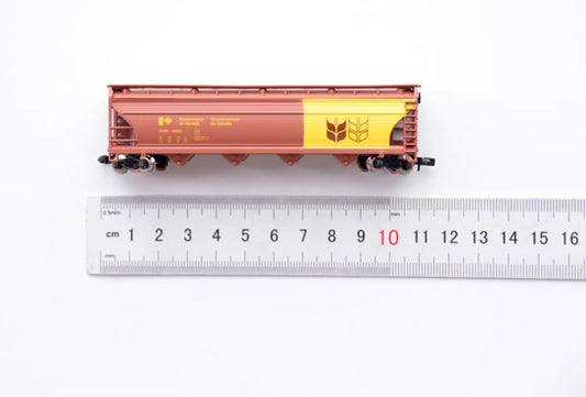 N-Scale Train Model 1/160 Cpwx Freight Funnel Car Model