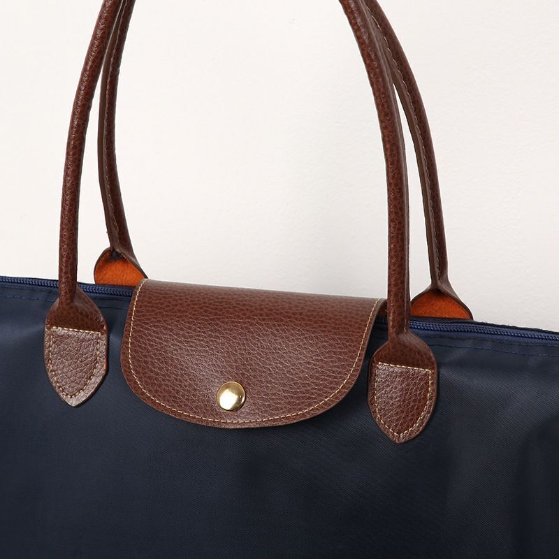 Dumplings Handbag Travel Lightweight Shopper Bag Waterproof Nylon Tote Handbag