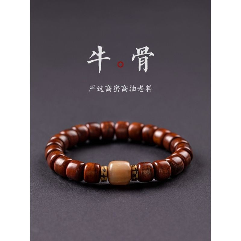 Tibetan Beads Bracelet Men Buddhist Tibetan Prayer Beads Handmade Jewelry