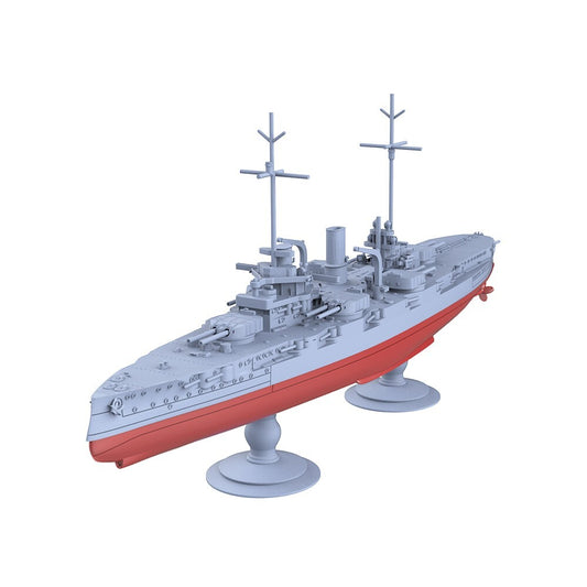 1/3000 Military Model Kit SMS Nassau Class Westfalen Battelship Full Hull