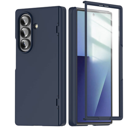 For Samsung Galaxy Z Fold 7 Magnetic Case Shockproof Hinge & Screen Protector