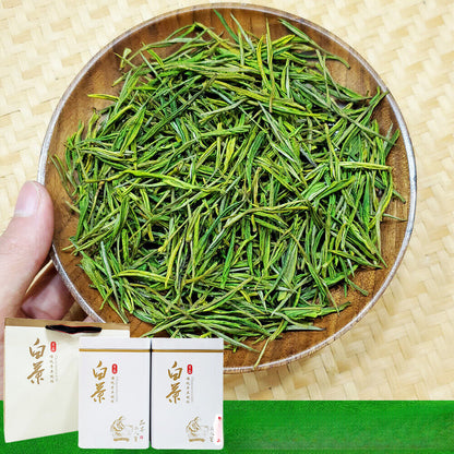 New Tea White Tea Green Tea Mao Feng Type White Leaf Tea Tin 500g/1.1lb