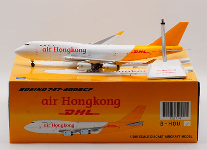 1:200 JC Wings Air Hong Kong BOEING B747-400BCF Airplane Diecast Aircraft Model
