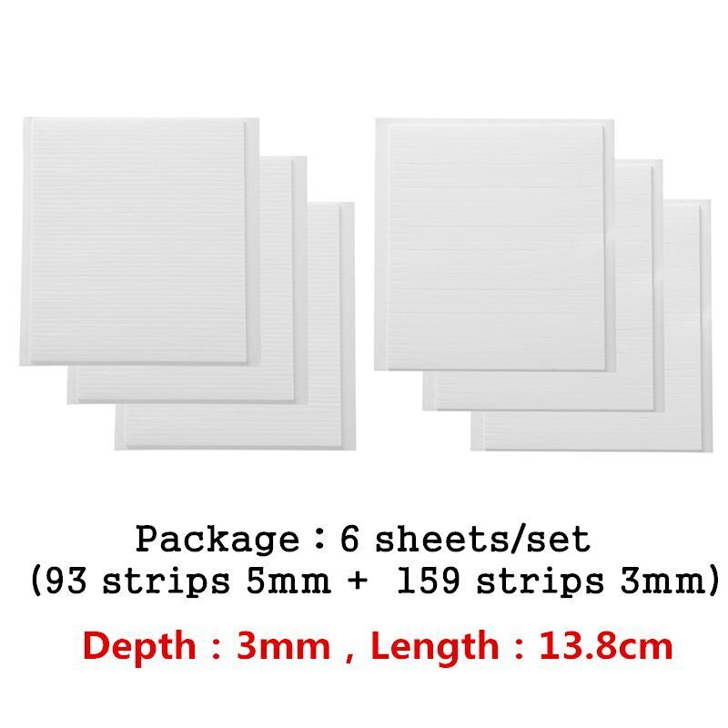 Scrapbookings Double-Sided Adhesives Foam Strips Tape DIY Card Making 3-6 Sheets