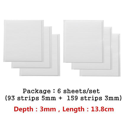 Scrapbookings Double-Sided Adhesives Foam Strips Tape DIY Card Making 3-6 Sheets