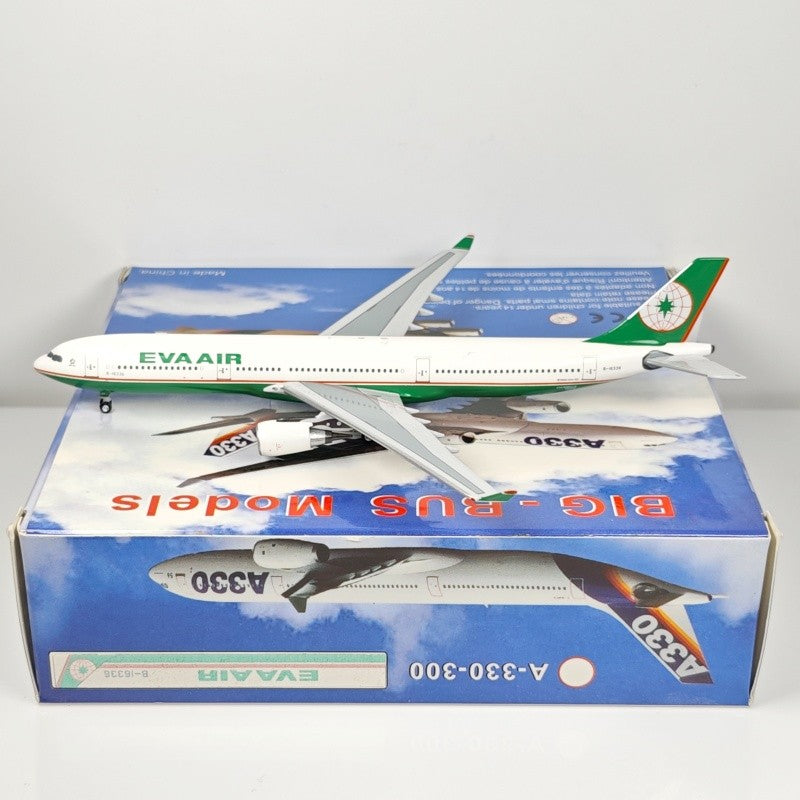 1:400 Aeroclassics EVA AIR A330-300 B-16306 Passenger Airplane Diecast Model