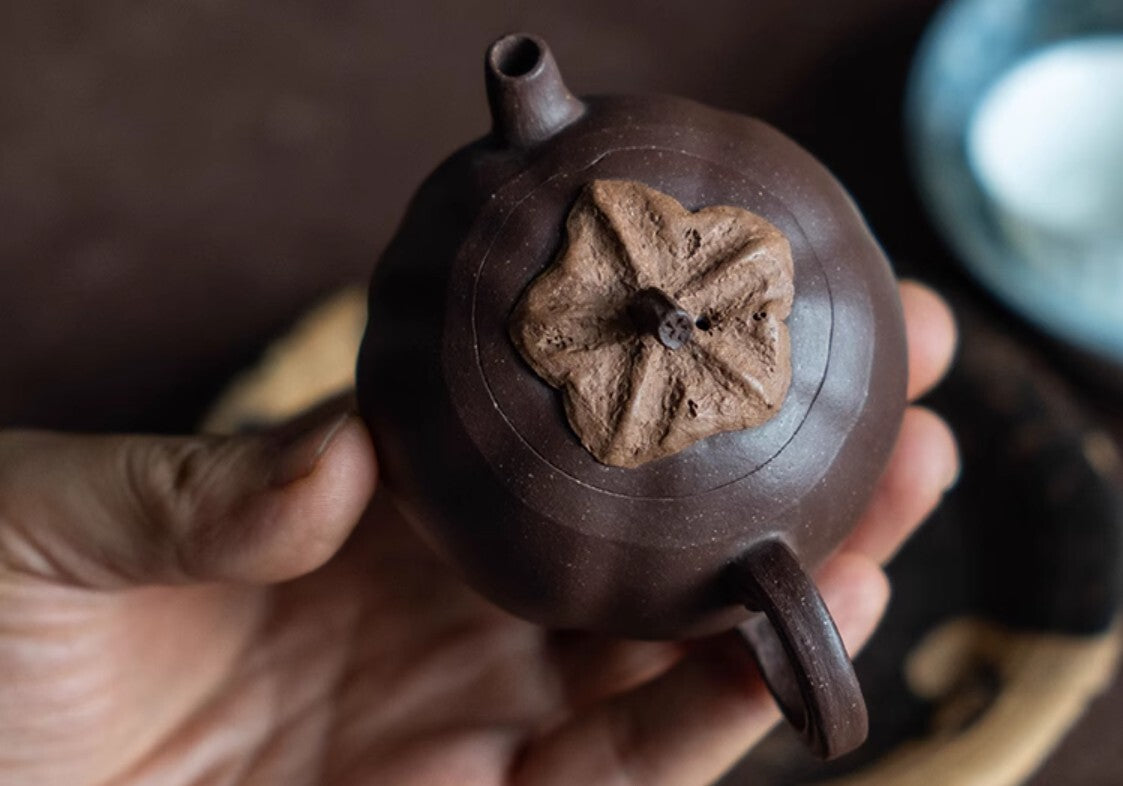 120cc chinese Yixing Handmade Zisha teapot Purple clay QieZi Hu Gongfu Tea Pot