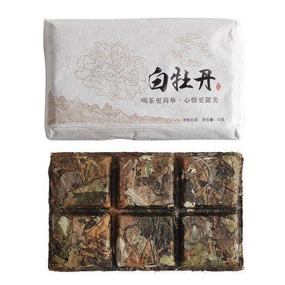 50g Yunnan Old White Tea White Peony Alpine Sun-dried Date Medicinal Fragrance