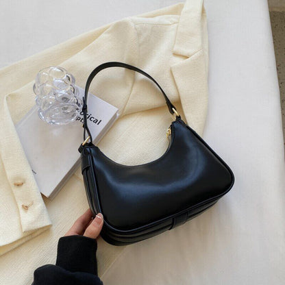 Pink Shoulder Bag Women Small Leather Crossbody Bags Handbag Underarm