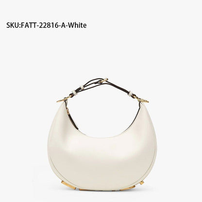 Luxury Moon Letter Tote Clutch Handbags Shoulder Lady Crossbody Bag Half Circle