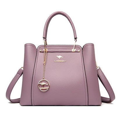 Women Bag High Quality Genuine Leather Handbag Purse Vintage Shoulder Messenger