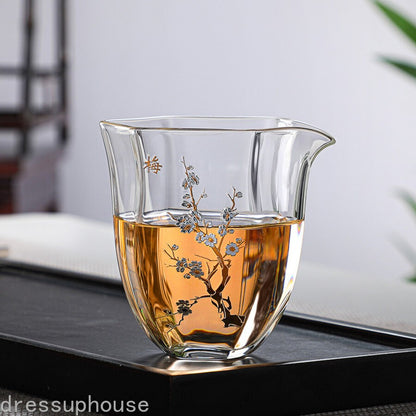 200ml Chinese Glass Gong Dao Bei Gong Fu Tea Cups Fair Cup Kungfu Teaset Cup