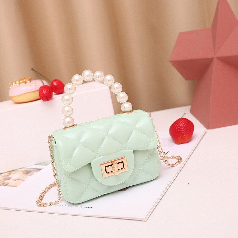 Handbag Synthetic Leather Small Shoulder Bags Cosmetic Little Square Chain Purse
