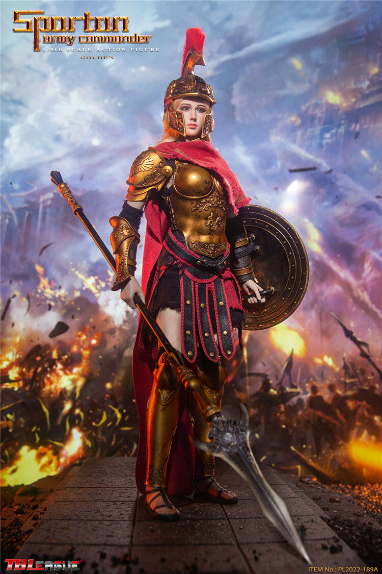 Spartan Army Commander -Golden 1/6 Scale Action Figure