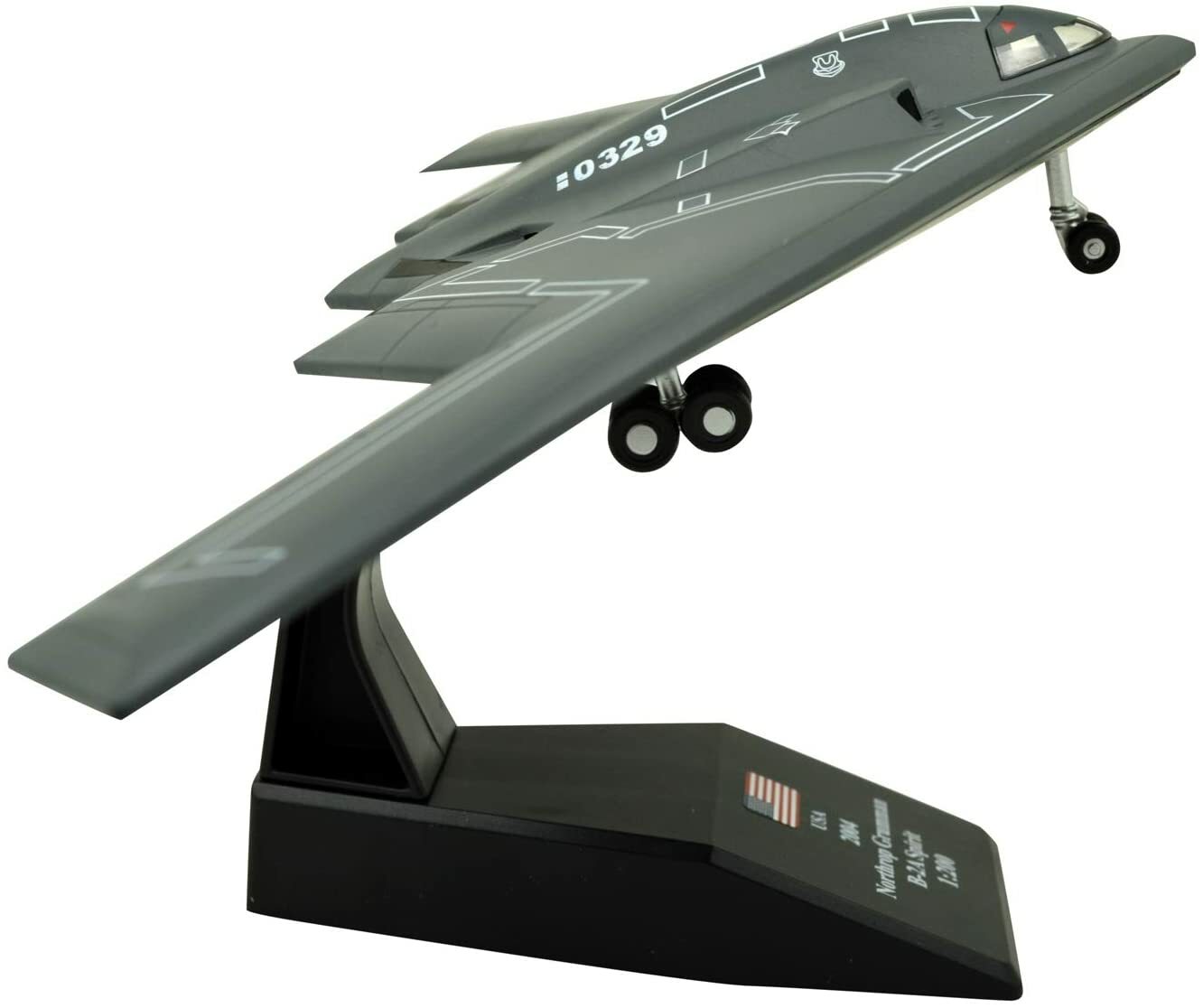 1:200 Northrop Grumman B-2 Spirit Stealth Bomber Metal Plane Model,US Air Force