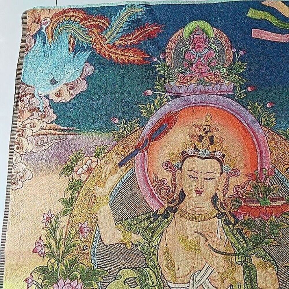 36 "Nepalese Buddhist Tara Buddha statue thangka silk painting