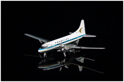 1:400 GeminiJets FRONTIER Convair CV-580 Passenger Airplane Diecast Plane Model