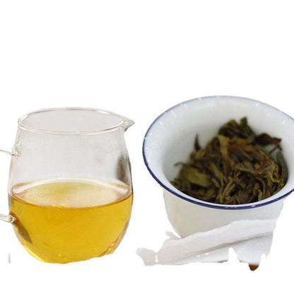 357g Yunnan Laomane Pu-erh Raw Tea Cake Organic Pu'er Green Tea Shengcha