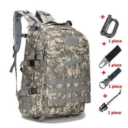 40L Military Tactical Bag Backpack Camping Travel Hiking Hunting Camo Bags