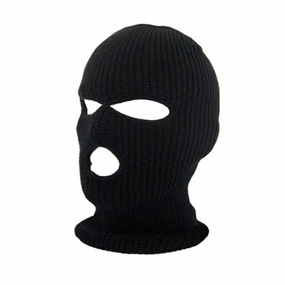 Knitted Face Mask Cover Winter Balaclava Full Face Outdoor Sports Balaclava Hat