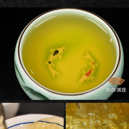 357g Yunnan Menghai Ban Zhang Yinxiang Pu'er Tea Raw Tea Cake Qizi Cake Tea