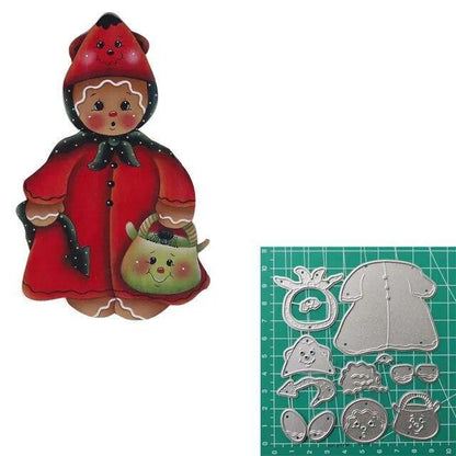 Cutting Dies Gingerbread Layering Dies Craft Scrapbooking Card Making