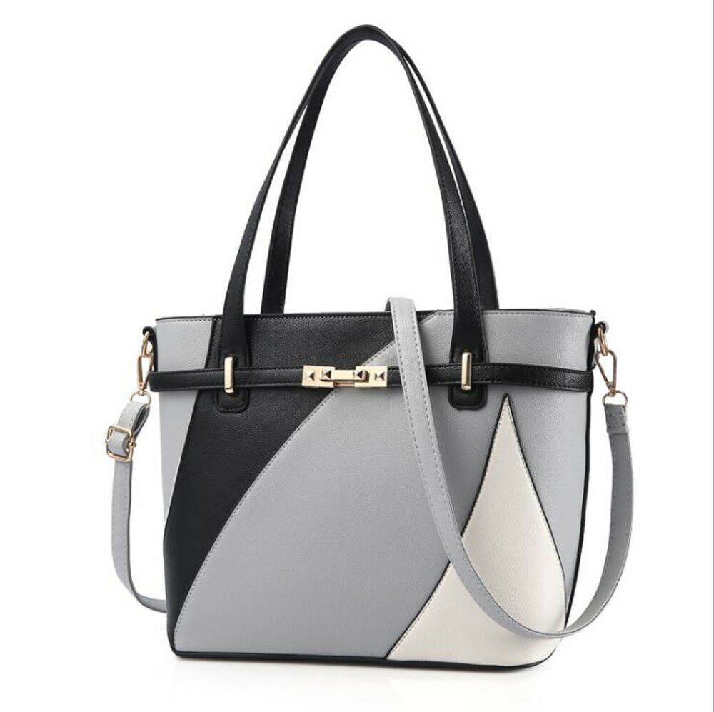Fashion Women's Ladies PU Leather Crossbody Shoulder Handbags Messenger Tote Bag