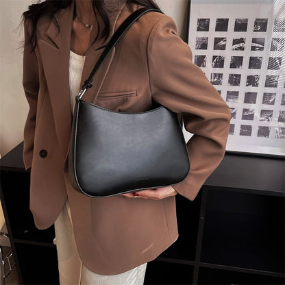 Shoulder Bag Women Handbags Vintage Zipper Bags Underarm Tote Purse 28*19*6 CM